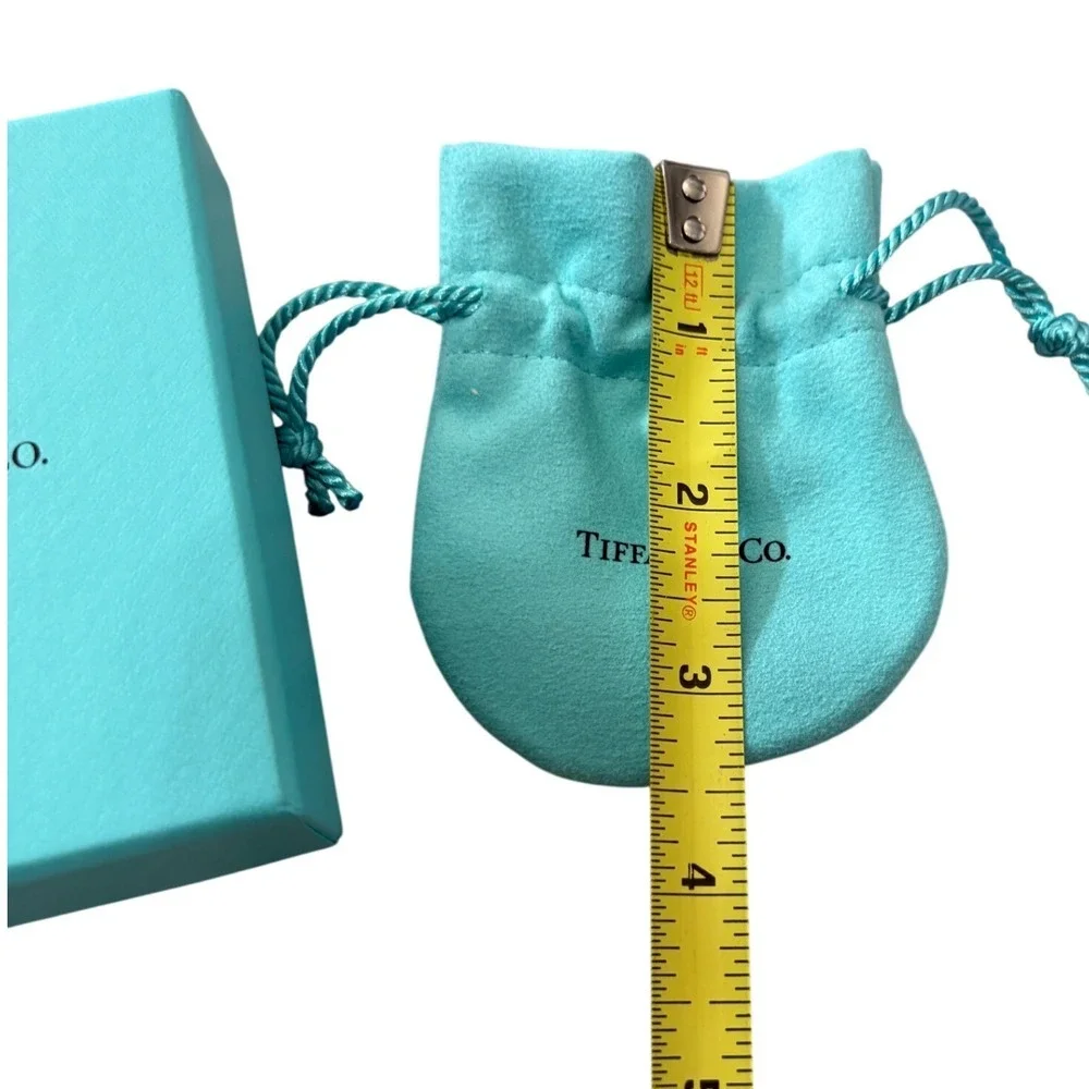 Tiffany & Co. Empty Jewelry Box and Pouch Set In Tiffany Blue